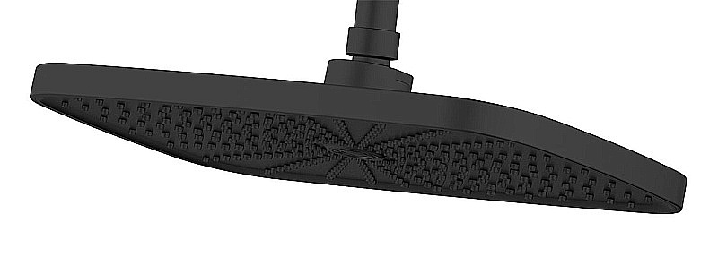 Душевая система Azario Conda AZ-K2311B черная матовая купить в интернет-магазине сантехники Sanbest