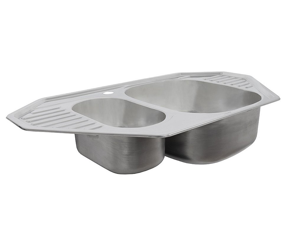 Мойка кухонная Kaiser KSS-8547 хром купить в интернет-магазине сантехники Sanbest