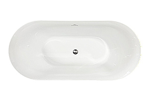 Акриловая ванна Royal Bath Pafos RB611701 175х75 Белая/Фурнитура Сталь купить в интернет-магазине Sanbest