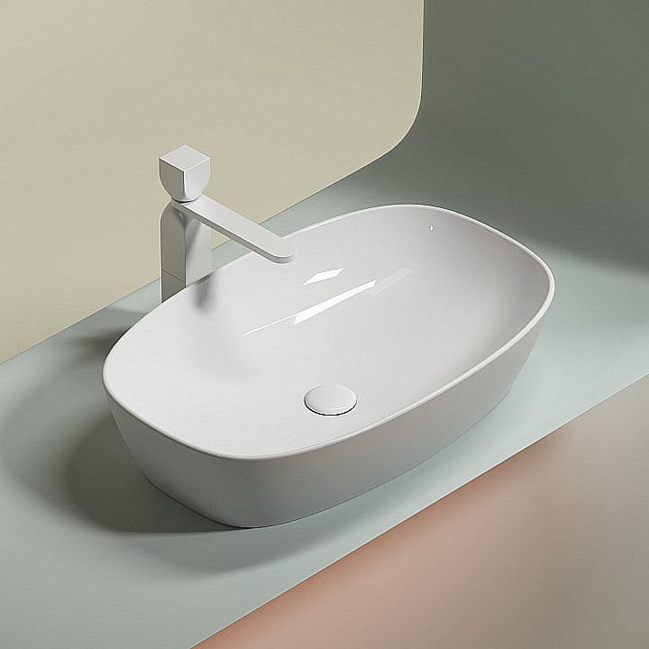 Раковина Ceramica Nova Element 60 CN6049 белая купить в интернет-магазине Sanbest