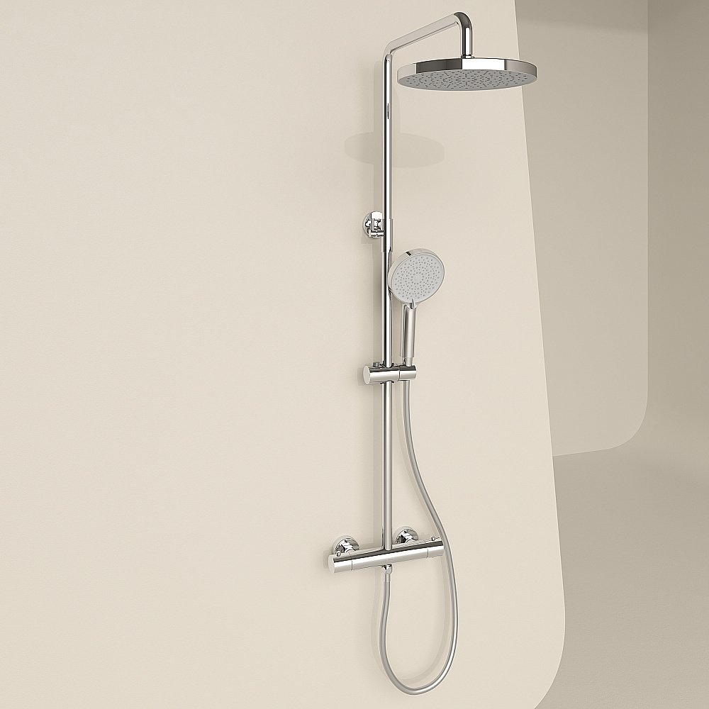 Душевая система Sancos Teo SC11001CH хром купить в интернет-магазине сантехники Sanbest