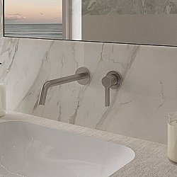 Смеситель для раковины Vincea Villa VBFW-1VL1BN брашированный никель купить в интернет-магазине сантехники Sanbest