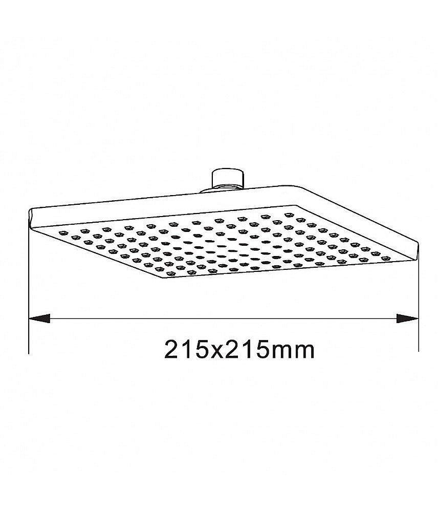 Верхний душ Agger Fresh ATS04 хром купить в интернет-магазине сантехники Sanbest