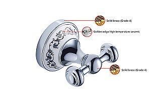 Крючок Schein Saine 7053002 хром купить в интернет-магазине сантехники Sanbest