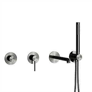 Смеситель для ванны WasserKraft Muritz 9851.98DVR2.444.010.137.443GR графит купить в интернет-магазине сантехники Sanbest