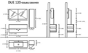 Тумба с раковиной и столешницей Armadi Art Vallessi 120 КАШЕМИР матовый для ванной в интернет-магазине Sanbest