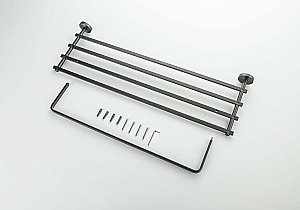 Полка Aquatek Бетта AQ4615BGM 65 оружейная сталь купить в интернет-магазине сантехники Sanbest