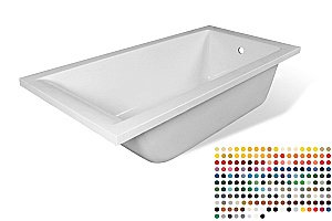 Ванна Эстет Дельта 170x80 цвет по RAL купить в интернет-магазине Sanbest