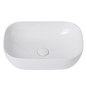 Раковина накладная ABBER Rechteck AC2200 белая купить в интернет-магазине Sanbest