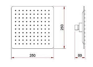 Душевая система Berges VENTAS 73006 черная матовая купить в интернет-магазине сантехники Sanbest