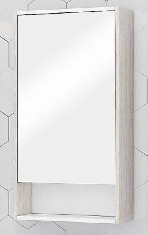 Зеркальный шкаф Акватон Рико 50 купить в интернет-магазине сантехники Sanbest