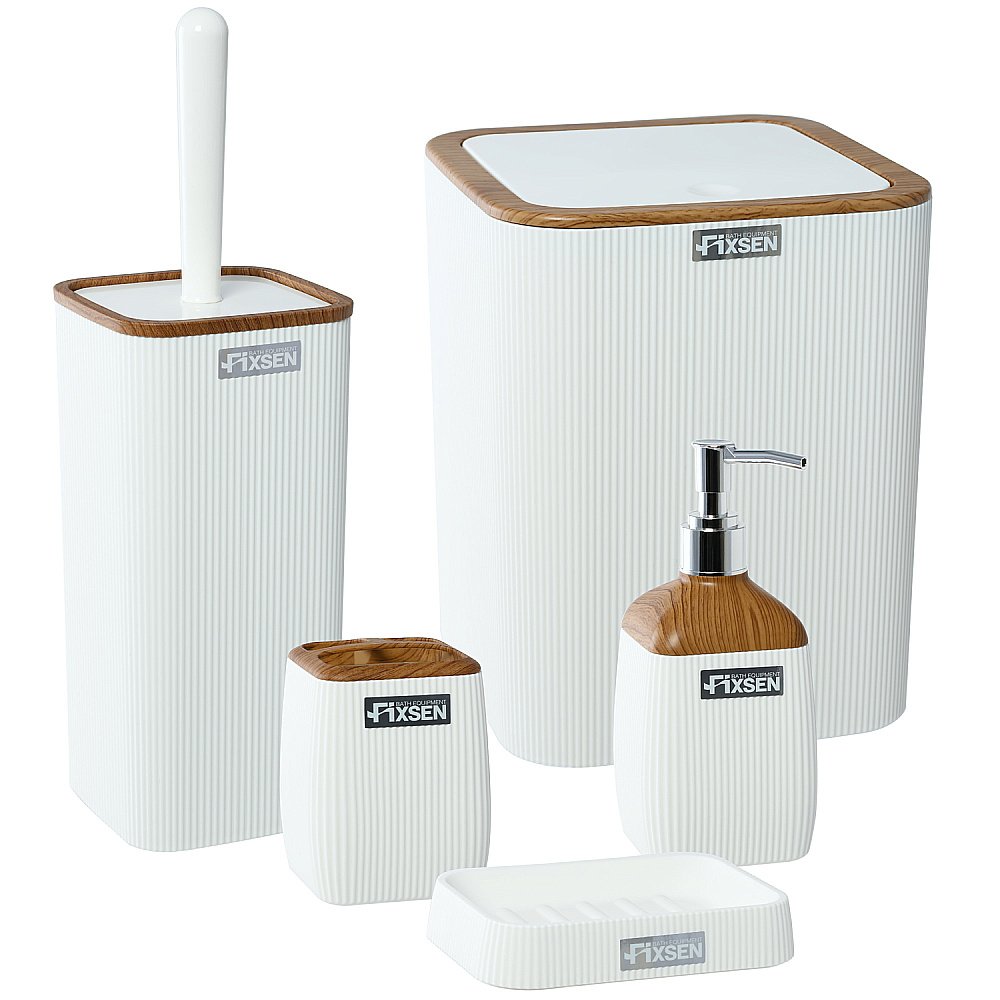 Стакан Fixsen White Wood FX-402-3 белый купить в интернет-магазине сантехники Sanbest