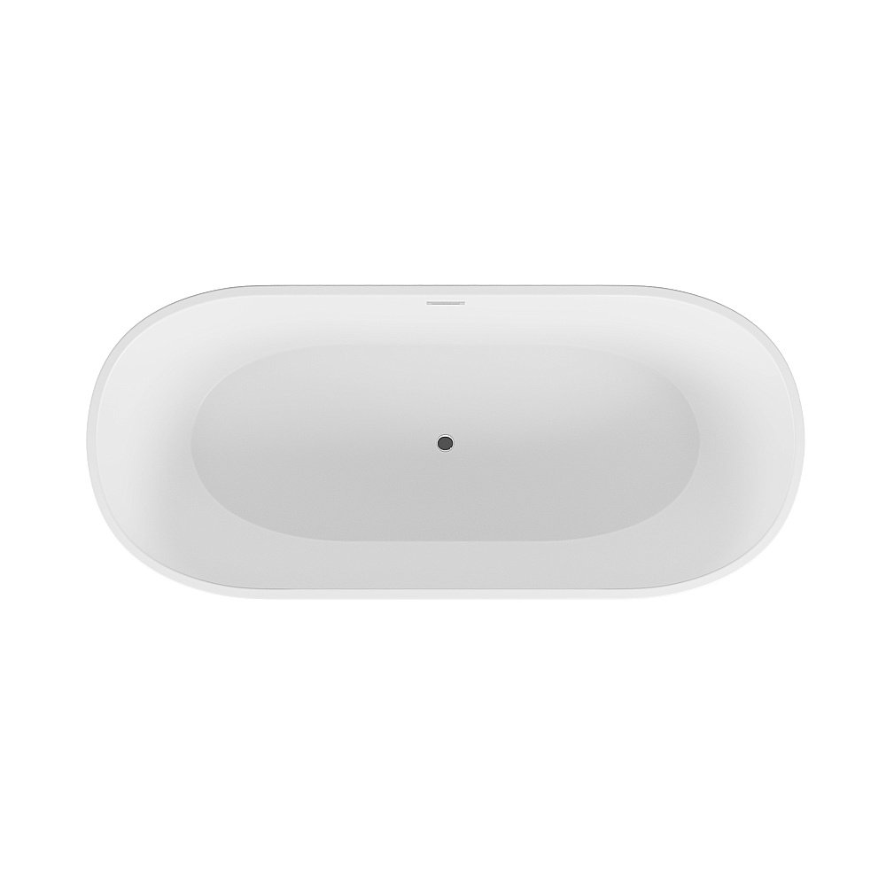 Ванна акриловая Grossman Forta GR-1503M 170x75 белая матовая купить в интернет-магазине Sanbest