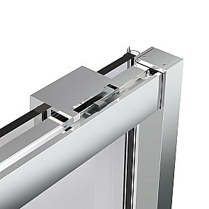 Душевая дверь Vincea Stella 120 VDS-1ST120GS стекло янтарь/профиль хром купить в интернет-магазине Sanbest