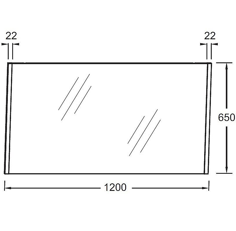 Зеркало Jacob Delafon Sherwood EB1838RU-P6 120 натуральный дуб в ванную от интернет-магазине сантехники Sanbest
