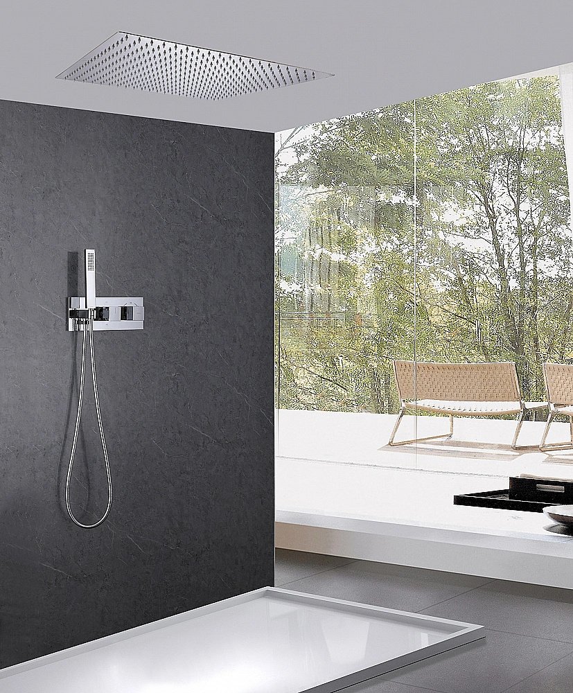 Душевая система ABBER Daheim AF8255 хром купить в интернет-магазине сантехники Sanbest