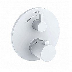 Смеситель для душа Kludi Nova Fonte Puristic 208855315 белый матовый купить в интернет-магазине сантехники Sanbest