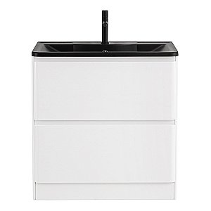 Тумба с раковиной BelBagno ALBANO 80 напольная Bianco Lucido для ванной в интернет-магазине Sanbest