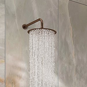 Верхний душ WasserKraft Asphe A331 розовое золото купить в интернет-магазине сантехники Sanbest