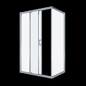 Душевой уголок Alex Baitler 120х90 AB14120X1 стекло прозрачное/профиль хром купить в интернет-магазине Sanbest