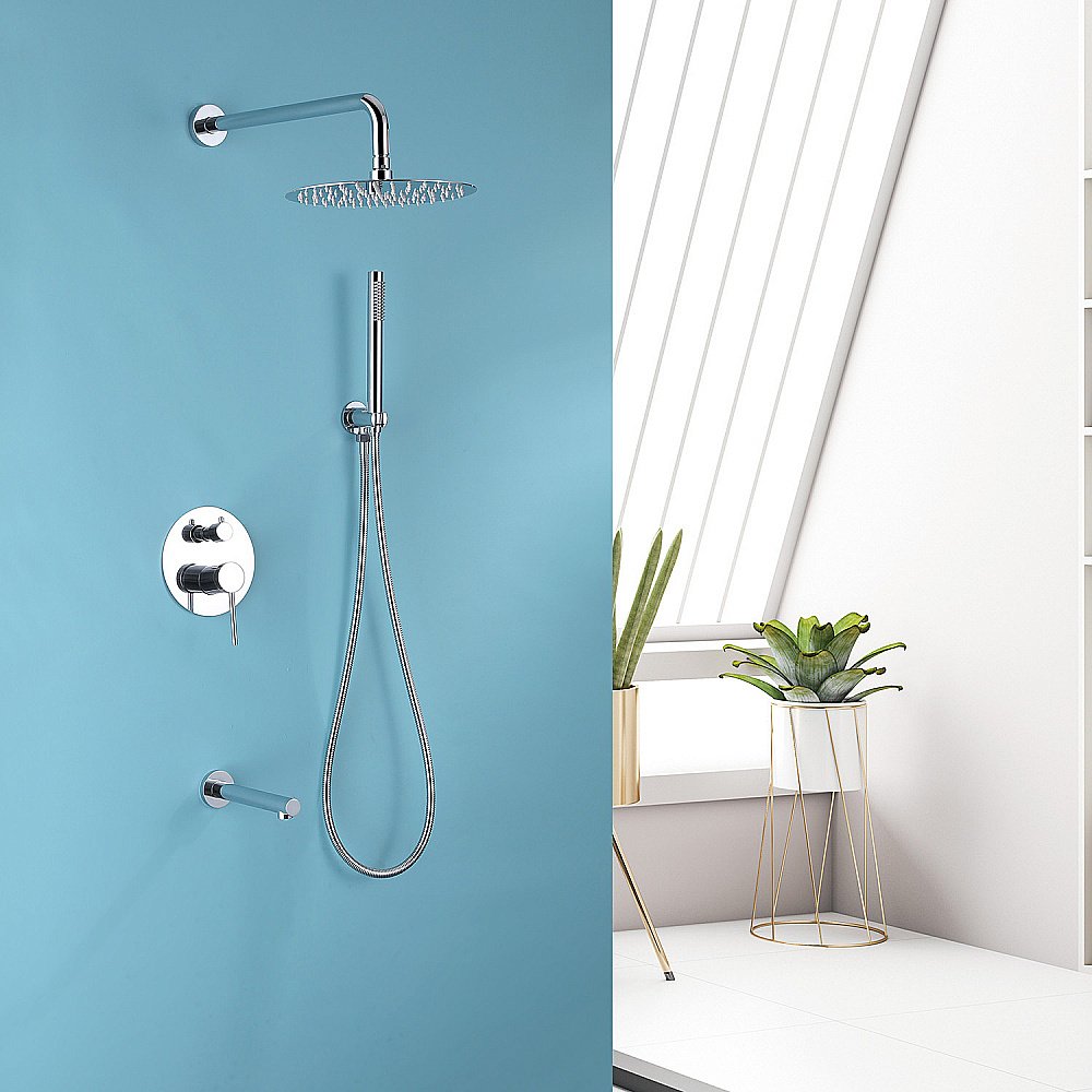 Душевая система ABBER Emotion AF8817 хром купить в интернет-магазине сантехники Sanbest