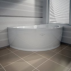 Акриловая ванна VANNESA Алари правая купить в интернет-магазине сантехники Sanbest