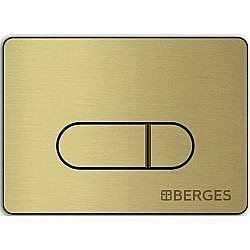 Кнопка для инсталляции Berges NOVUM D8 40038 бронза купить в интернет-магазине сантехники Sanbest