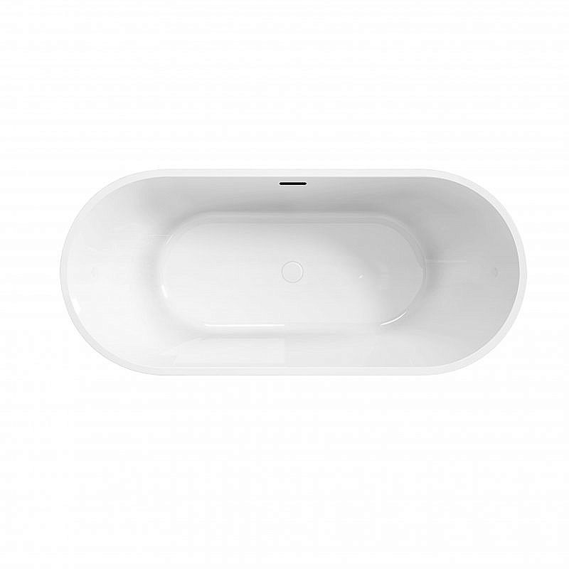 Ванна акриловая BELBAGNO UNO 180х80 BB701-1800-800-K белая купить в интернет-магазине Sanbest