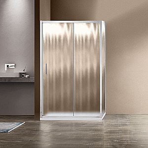 Душевой уголок Vincea Garda VSR-1G9015CH 90x150 стекло шиншилла/профиль хром купить в интернет-магазине Sanbest