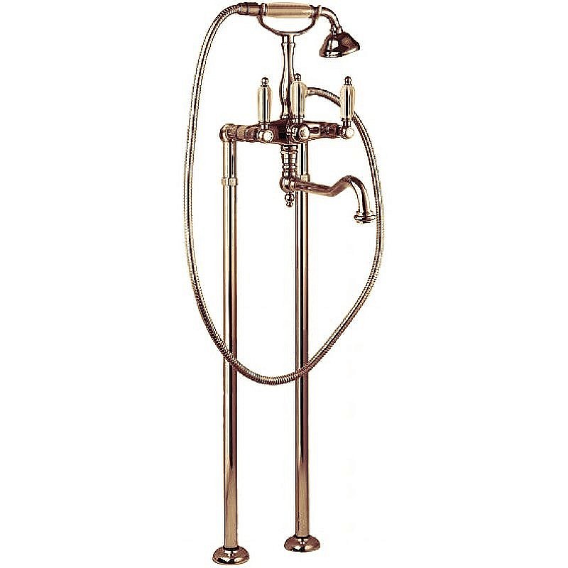 Смеситель для ванны Cezares FIRST-VDPS-02-M бронза купить в интернет-магазине сантехники Sanbest