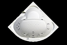 Гидромассажная система для ванн четверть круга Радомир ЛЮКС Chrome купить в интернет-магазине сантехники Sanbest