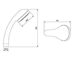 Смеситель для ванны Milardo Duplex DUPSBL2M10 хром купить в интернет-магазине сантехники Sanbest
