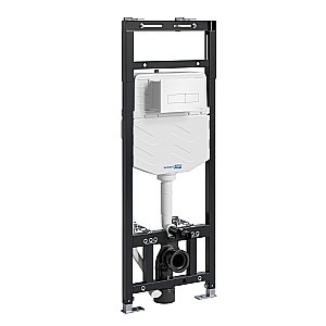 Инсталляция для унитаза WasserKraft Alme 15TLT.010.ME.WH03 кнопка белая глянцевая купить в интернет-магазине сантехники Sanbest