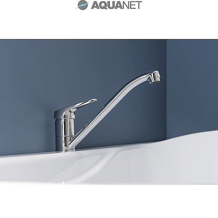 Смеситель для кухни Aquanet Round Handle SD90705 купить в интернет-магазине сантехники Sanbest