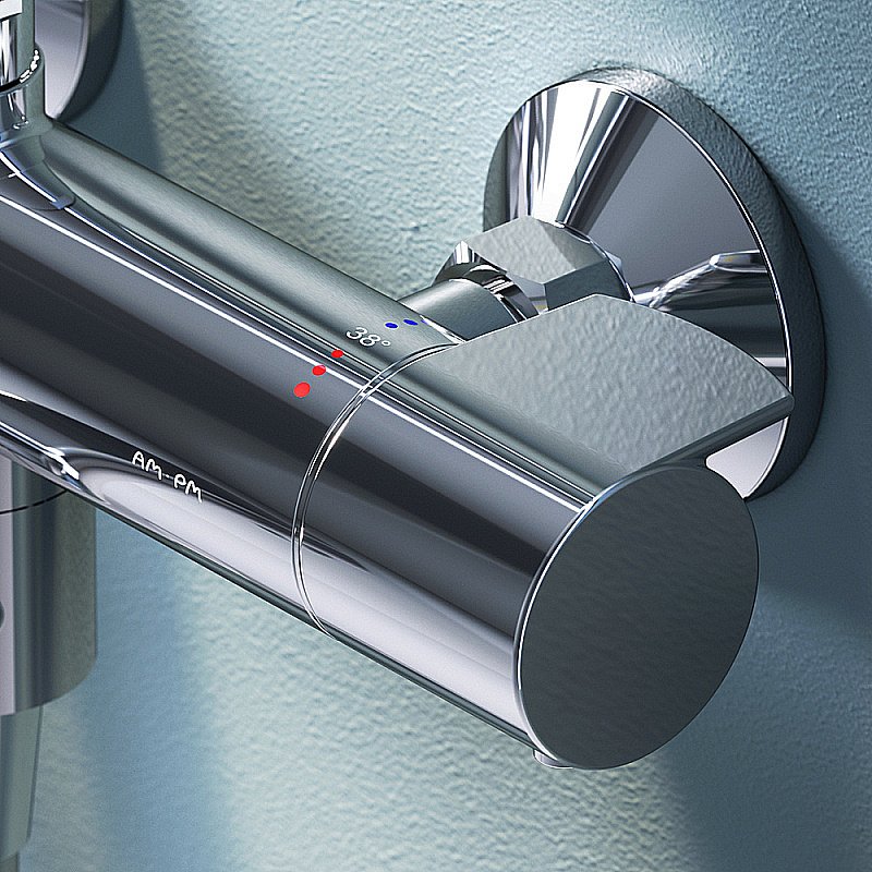 Душевая система AM.PM X-Joy F0785A500 хром купить в интернет-магазине сантехники Sanbest