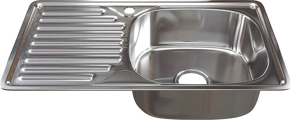 Кухонная мойка Mixline ML 42х76 5305 сталь купить в интернет-магазине сантехники Sanbest