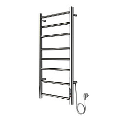 Полотенцесушитель электрический Azario PARMA П8 400х800 AZ10848 хром купить в интернет-магазине сантехники Sanbest