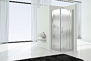 Душевой уголок Vincea Orta VSR-1O8080CH-L 80x80 стекло шиншилла/профиль хром купить в интернет-магазине Sanbest