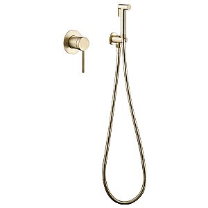 Гигиенический душ Abber EMOTION AF8825G золото матовое купить в интернет-магазине сантехники Sanbest