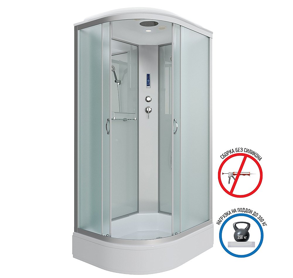 Душевая кабина Niagara Classic NG-33974-14P 90x70 купить в интернет-магазине Sanbest