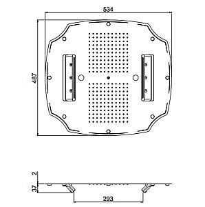 Верхний душ Carimali MyDream Colonial 23076XN-CRX купить в интернет-магазине сантехники Sanbest