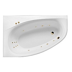 Ванна акриловая EXCELLENT Kameleon LINE WAEX.KML17.LINE.GL 170x110 белая с гидромассажем купить в интернет-магазине Sanbest