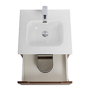 Тумба с раковиной BelBagno ETNA-500-2C-SO-RW Rovere Moro для ванной в интернет-магазине Sanbest