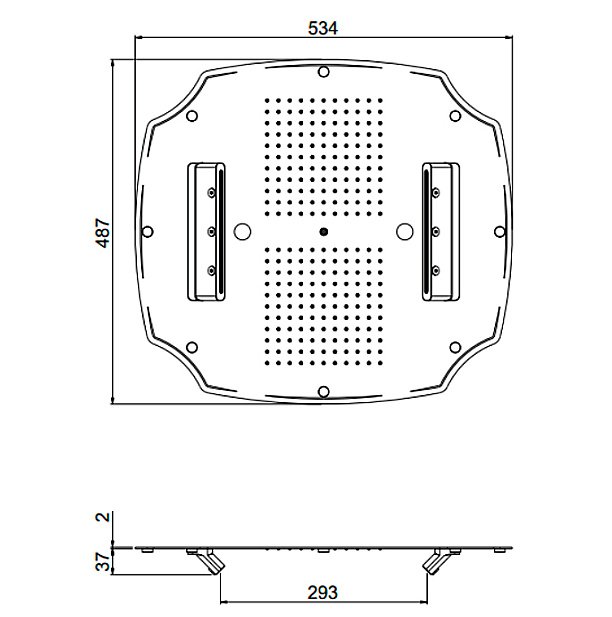 Верхний душ Carimali MyDream Colonial 23076XN-CRX купить в интернет-магазине сантехники Sanbest