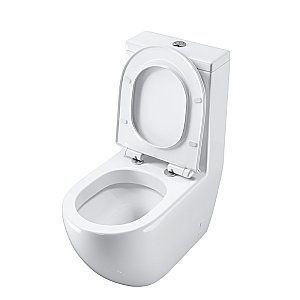 Унитаз Grossman Style GR-4496S с крышкой микролифт, белый купить в интернет-магазине Sanbest