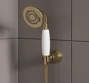 Душевая система Bravat ART F65193BAF-A2-RUS золото купить в интернет-магазине сантехники Sanbest