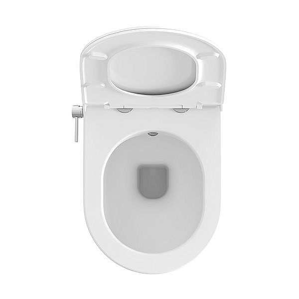 Унитаз-биде Ravak Uni Chrome X01912 белый, с крышкой микролифт купить в интернет-магазине Sanbest