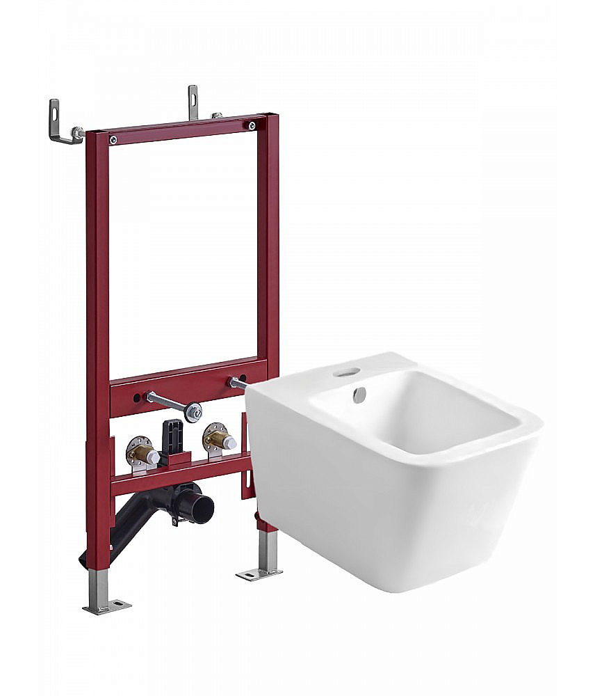 Биде подвесное Agger ATI04310 белое купить в интернет-магазине Sanbest