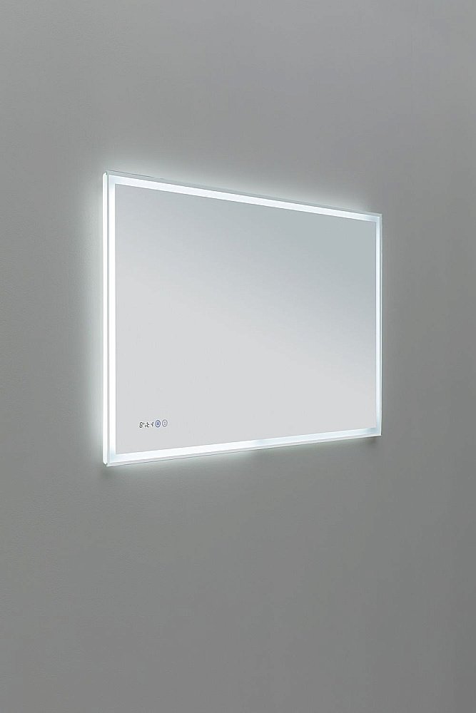 Зеркало Aquanet Оптима 288968 120 белый матовый в ванную от интернет-магазине сантехники Sanbest