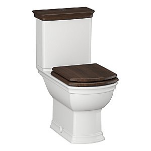 Унитаз-компакт напольный Опадирис Риспекто OS39724A белый, с бачком, с крышкой микролифт купить в интернет-магазине Sanbest